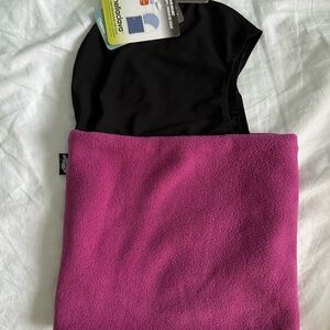 Turtle Fur Shellaclava Violet and Black Women's scarf